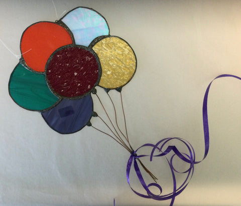 Stained glass balloons