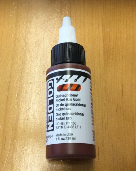 Golden High Flow Acrylics Singles 1fl oz to 4 fl oz