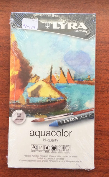 Lyra - aquacolor hi-quality crayon pastel sets