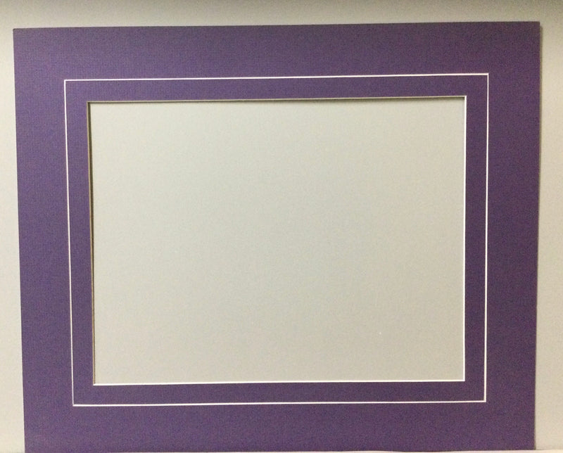 Matte Sale pink or purple with V grove