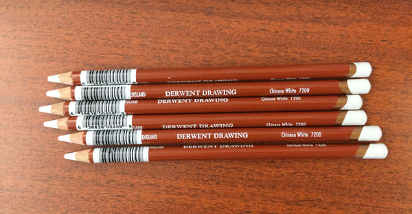 Derwent-drawing Chinese white pencil 7200