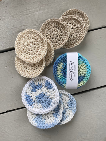 Reusable Cotton Facial Rounds/Scrubbies