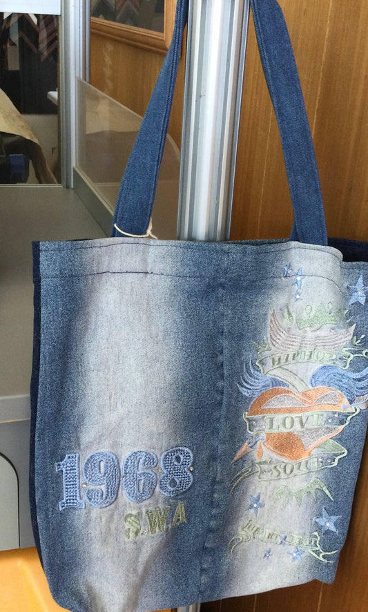 Jean tote