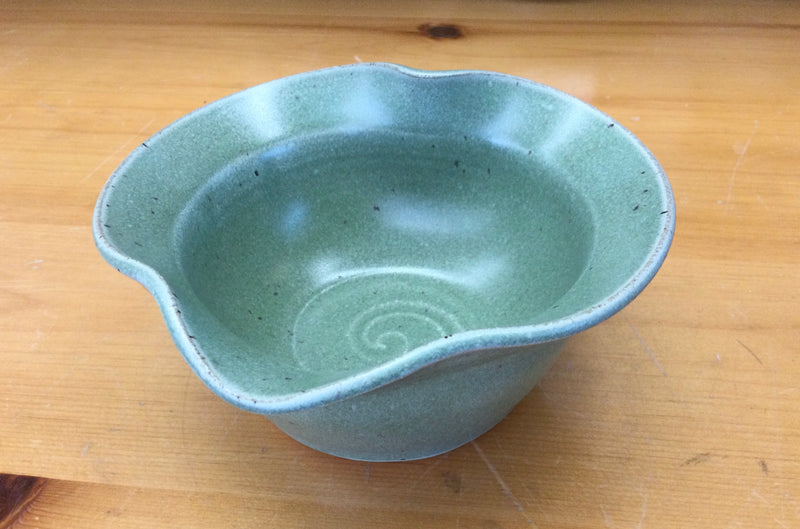 Heart bowl 5 1/2” pottery by Diane Béland