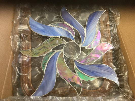 Spiral star stainglass