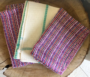 Dish cloths/hand woven