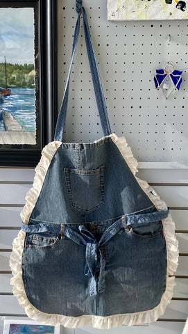 Upcycled Denim Apron