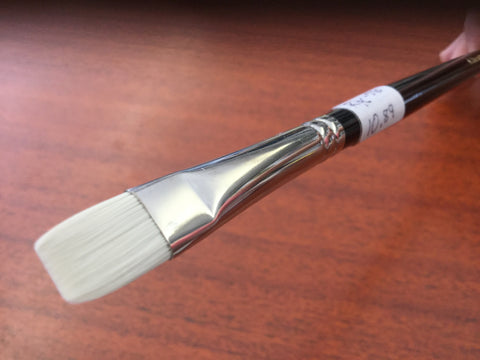 Rosemary & Co. Ivory short flat long handle