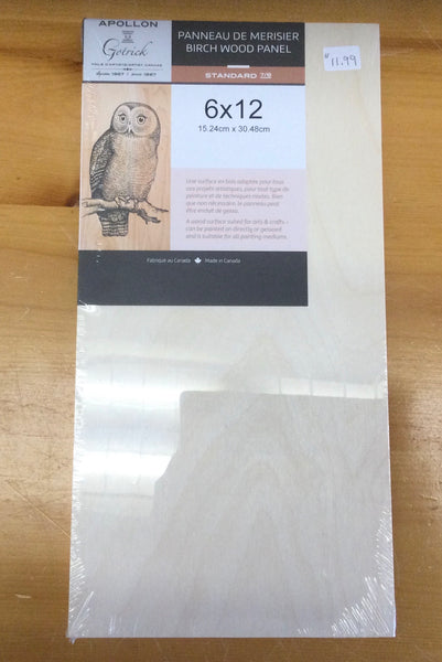 Apollon Gotrick birch wood panel standard 7/8 profile