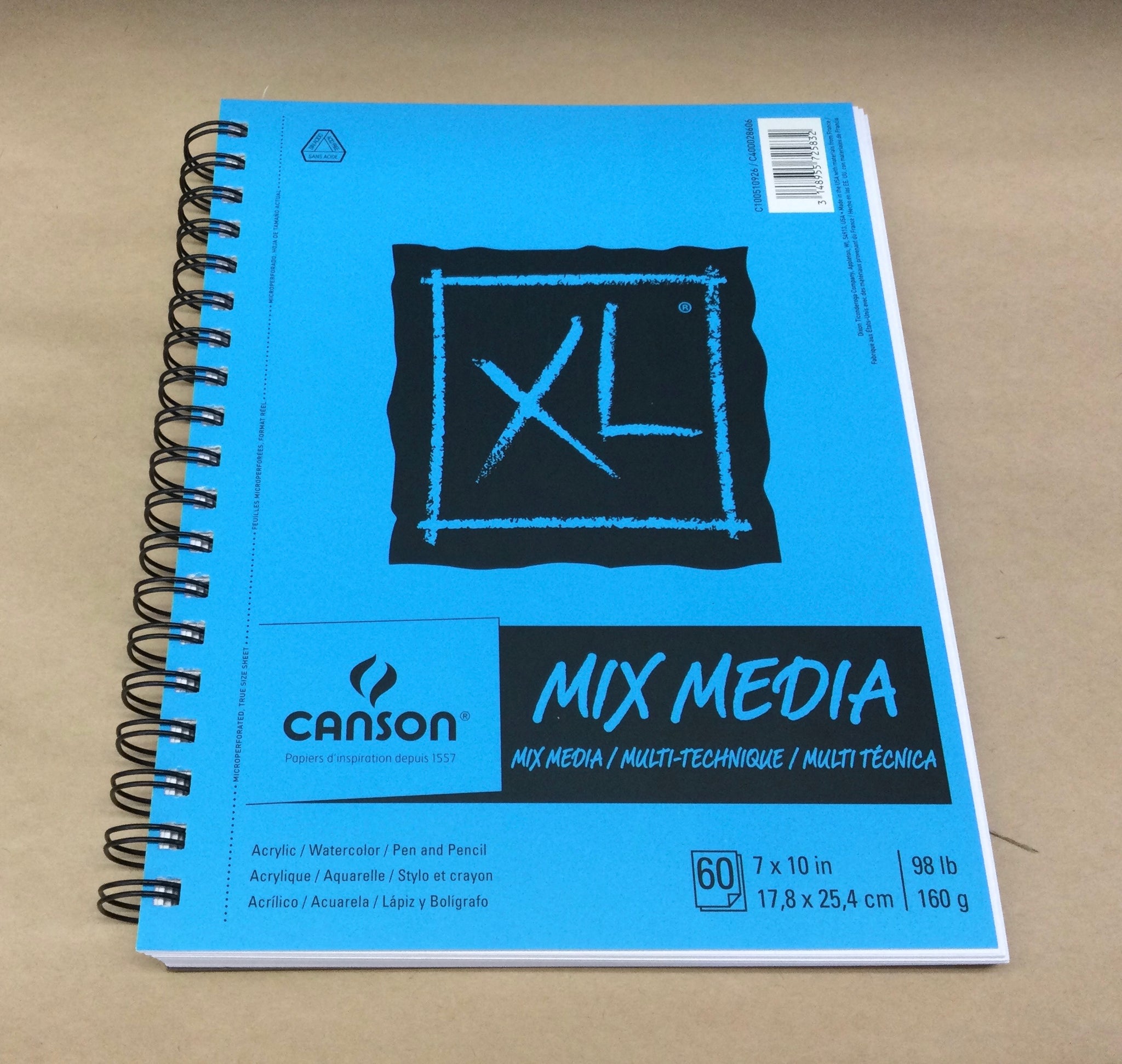 Canson - Mix media, Sheets 98lb/ books
