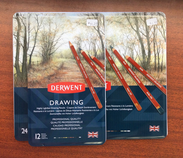 Derwent Drawing colour pencils sets