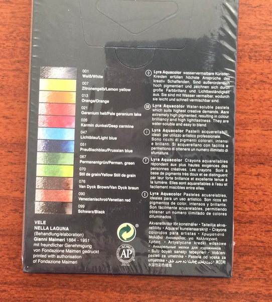 Lyra - aquacolor hi-quality crayon pastel sets