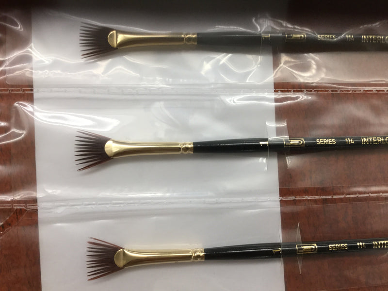 HJ Interlon Rake Fan ser. 114 brush