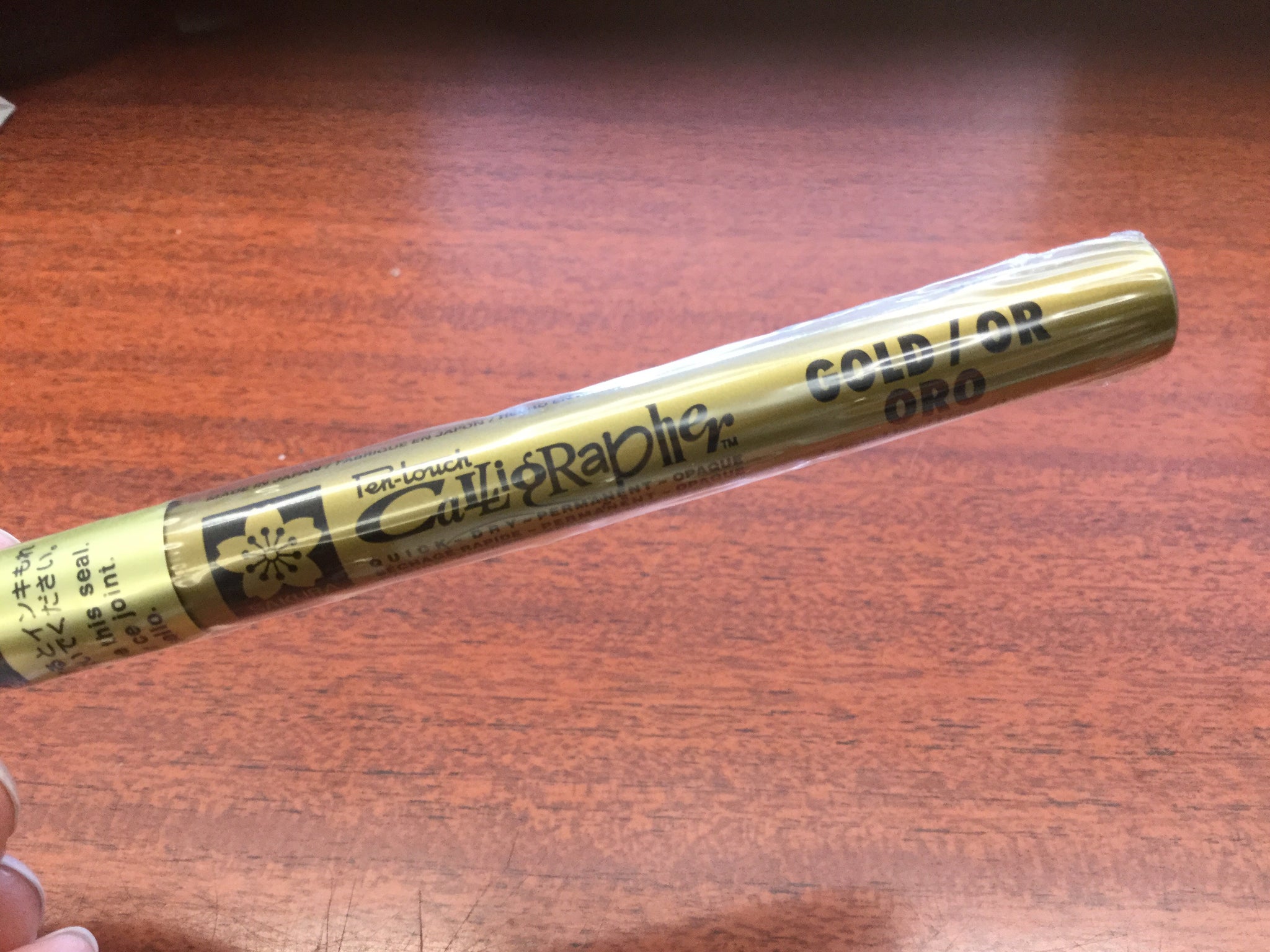 Sakura - Pen-touch Calligrapher in Gold 1.8mm line