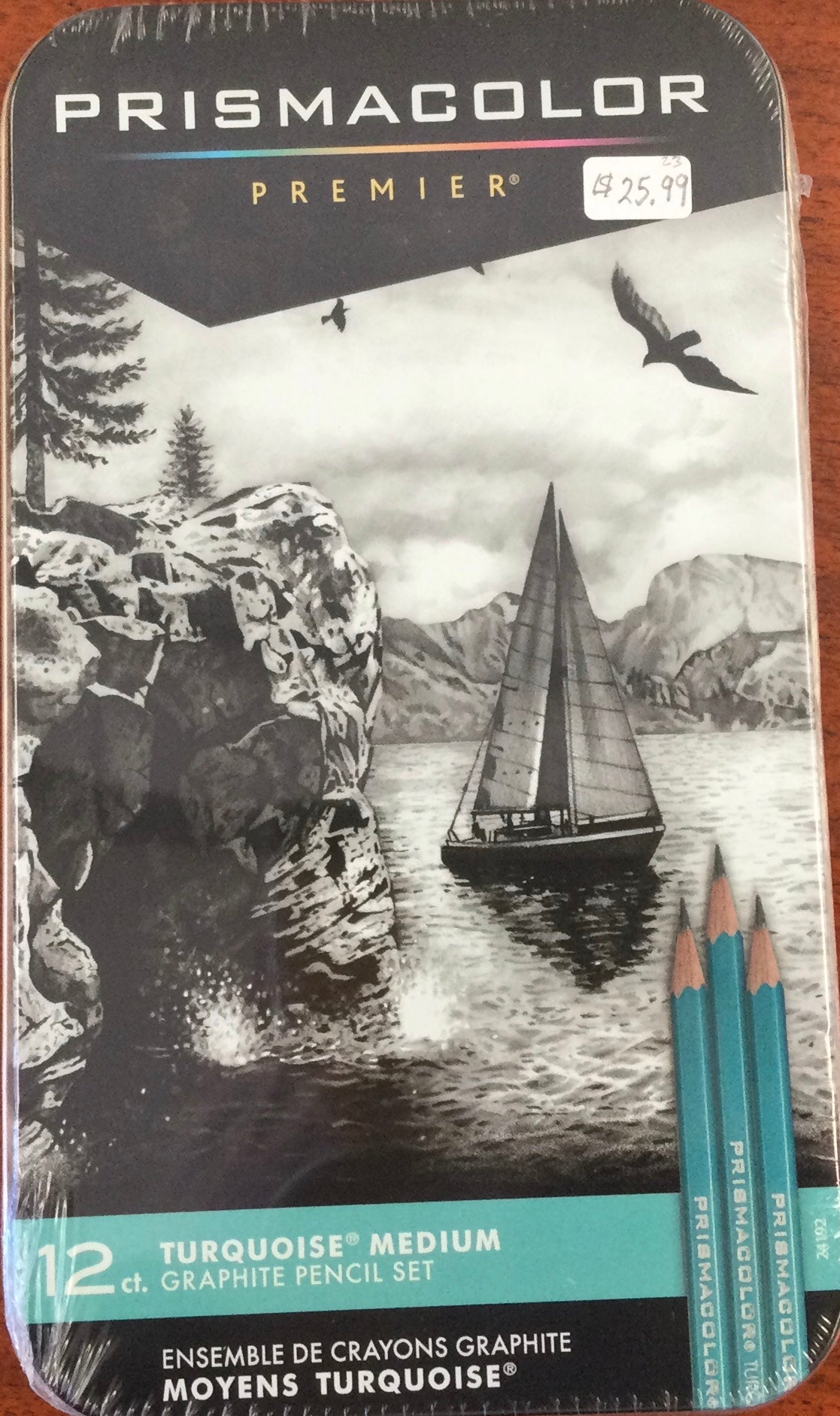 Prismacolor - Turquoise sketching pencils