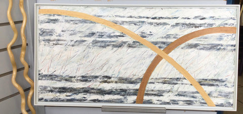Early Winter, mixed medium by Chris Johnston