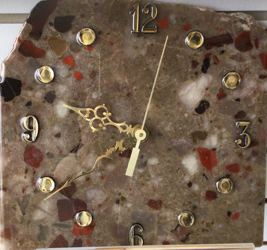 Gemstone clocks