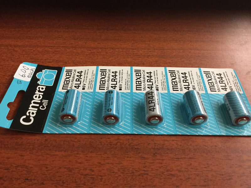 Maxell camera cell batteries 6V Alkaline