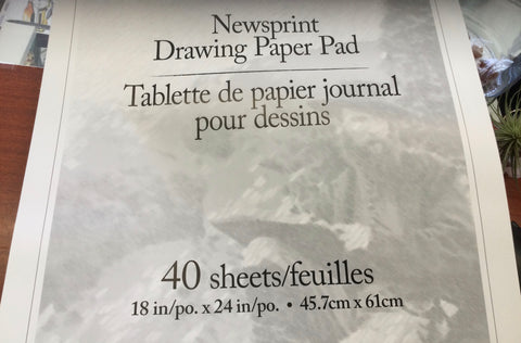 Newsprint Drawing Paper pad
