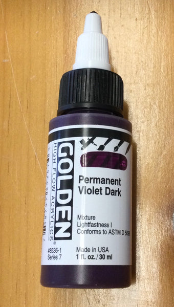 Golden High Flow Acrylics Singles 1fl oz to 4 fl oz