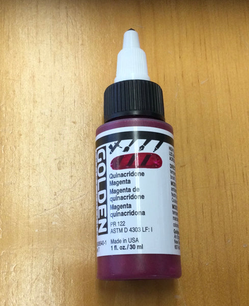 Golden High Flow Acrylics Singles 1fl oz to 4 fl oz