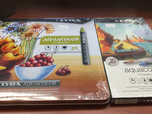 Lyra - aquacolor hi-quality crayon pastel sets
