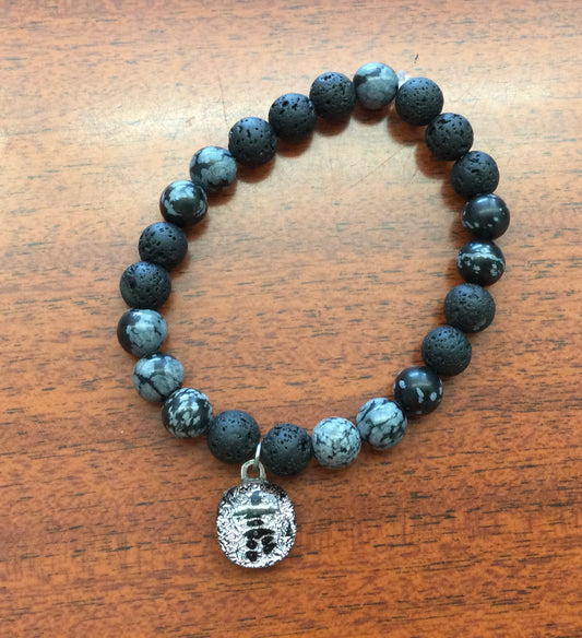 Gemstone bracelets by Iris