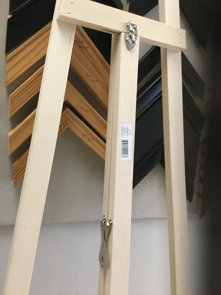 Floor easel 64 inches high 24 inches wide
