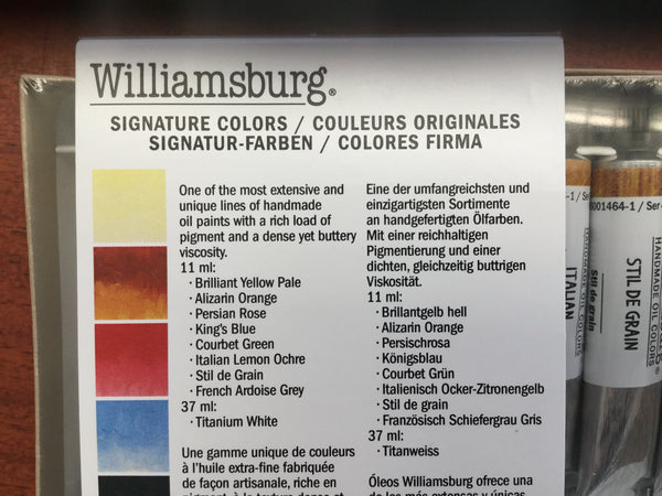 Williamsburg handmade oil paint
