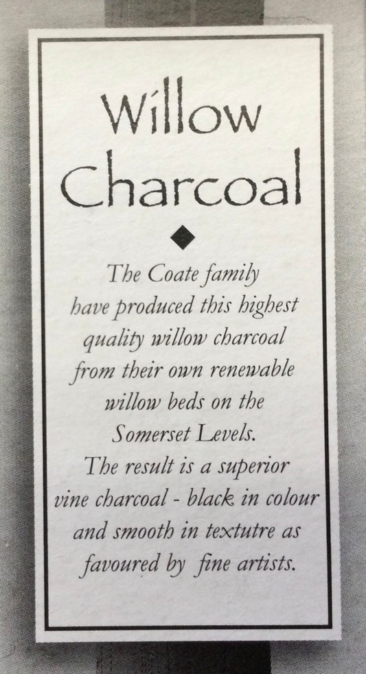 Coates - Willow Charcoal Short Sticks