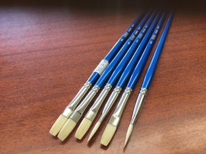 HJ, Flat hog Brush #3 ser. 10-F