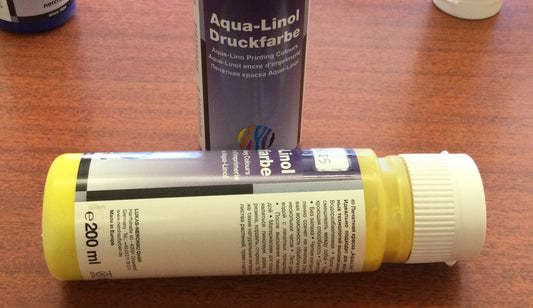 Lukas - Aqua-Linoleum Druckfarbe (print colours)