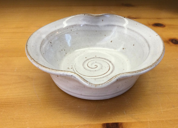 Heart bowl 5 1/2” pottery by Diane Béland
