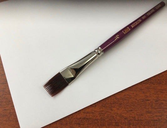 HJ Interlon #665 square rake brush 1/2 inches