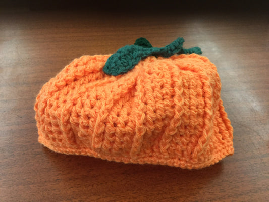 Pumpkin hat 6 month and over