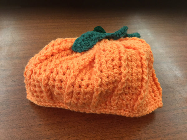 Pumpkin hat 6 month and over