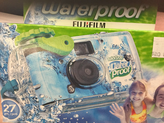 Fuji- Waterproof one time use camera and film