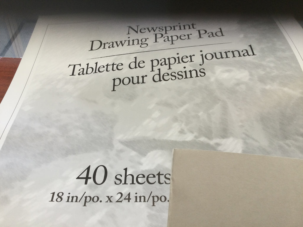 Newsprint Drawing Paper Pads – Art Shack