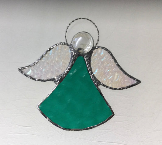 Stained glass angels 3 1/2”