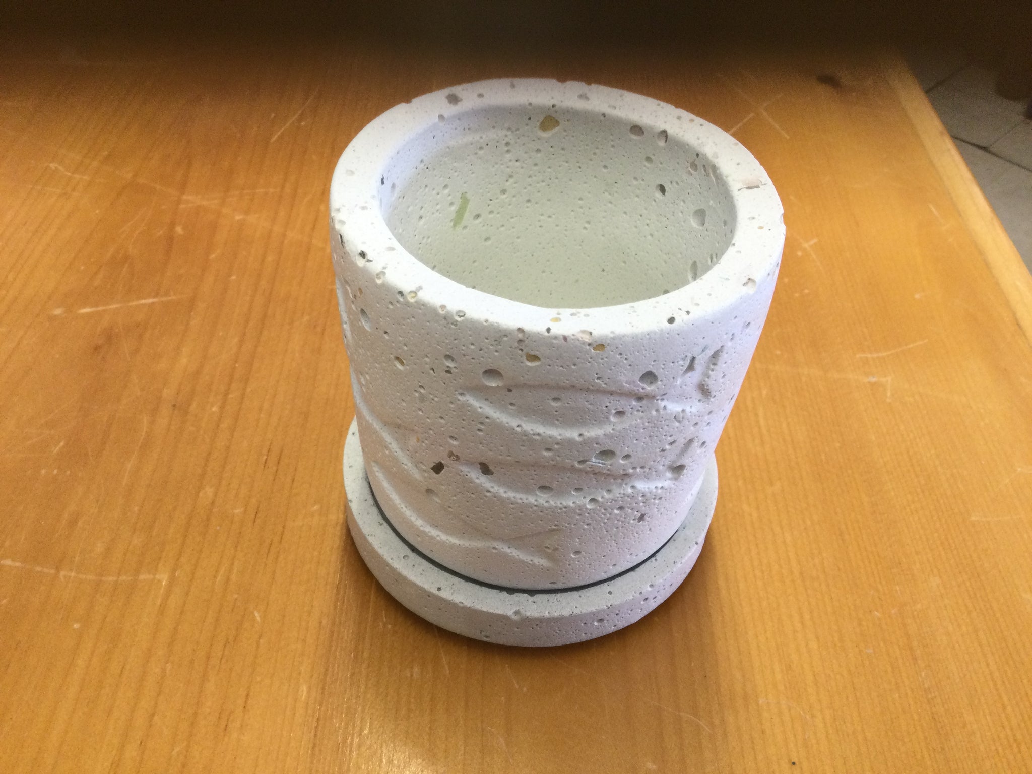 Cement small planter