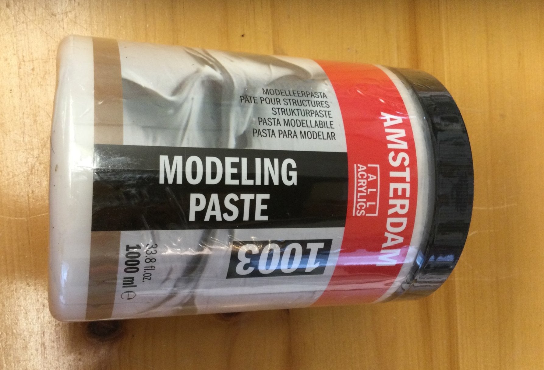 Royal Talens -Amsterdam acrylic modeling paste 1000ml (33.8 fl.oz.)