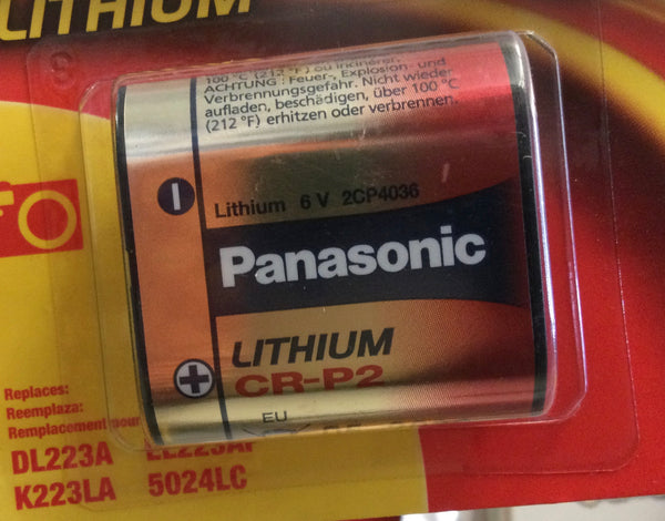 Panasonic lithium batteries
