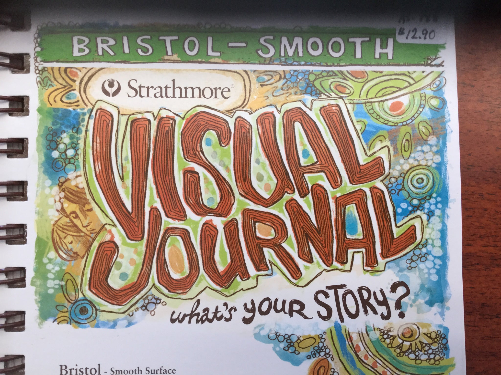 Strathmore - Visual Journal mixed media 5.5 in x 8in