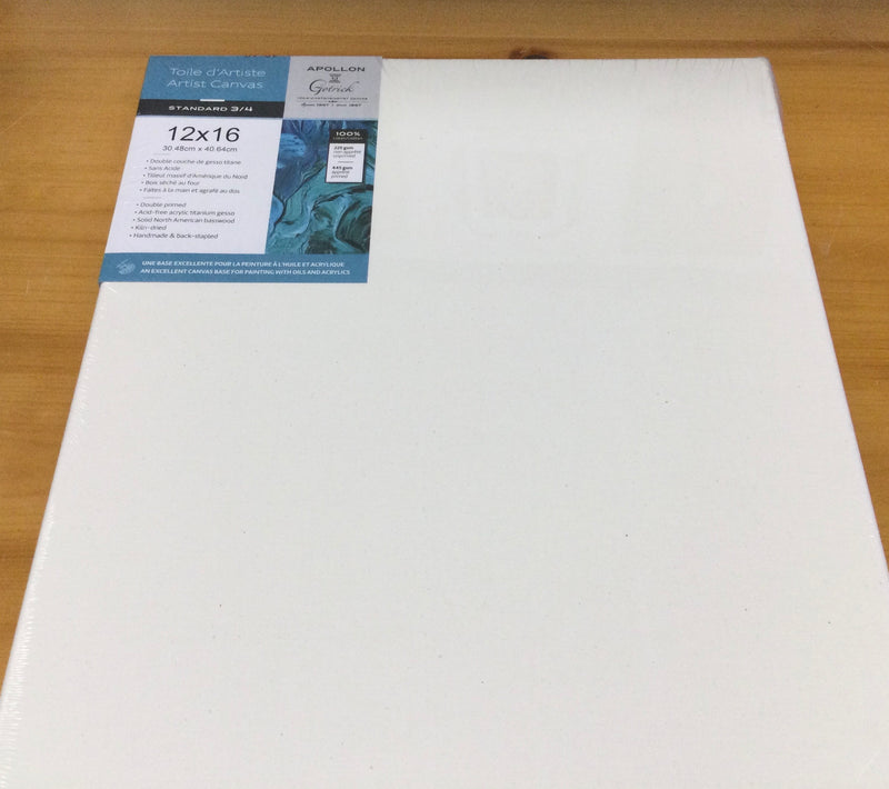 Apollon Gotrick- Stretched regular Canvas 7/8 thick
