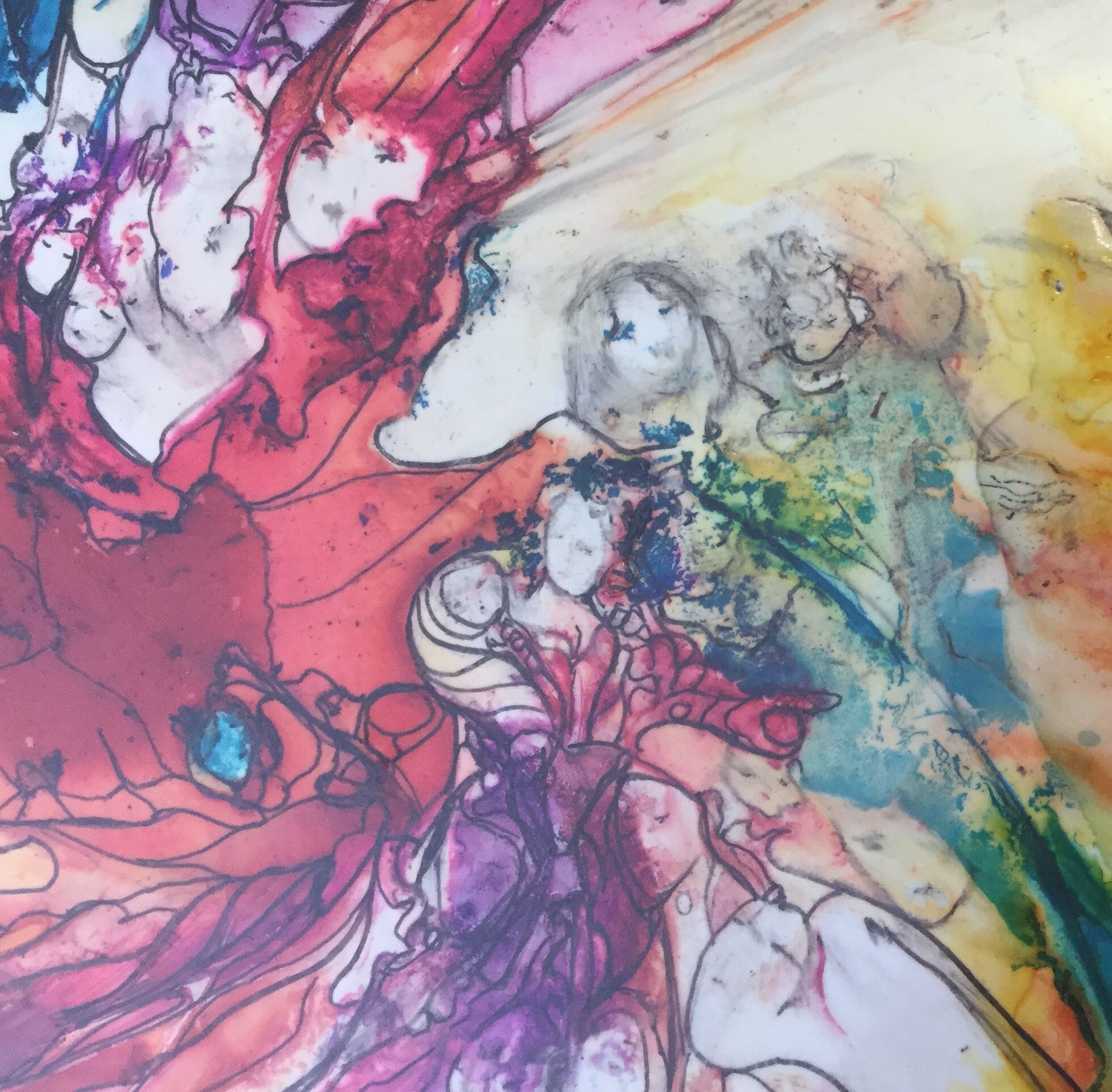 Maelstrom #5 by Anne-Denise Mejaki (unframed piece)