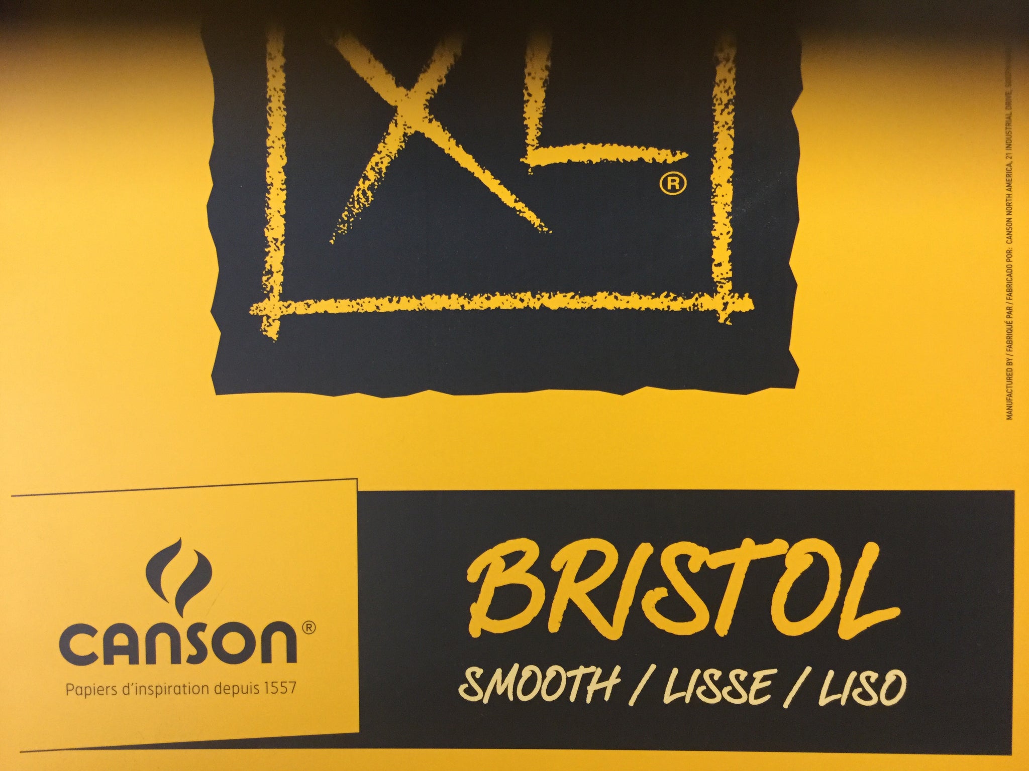 Canson - Bristol smooth pad 100lb 25 sheets
