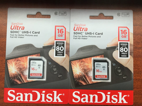 SanDisk SDHC Secure Digital memory card