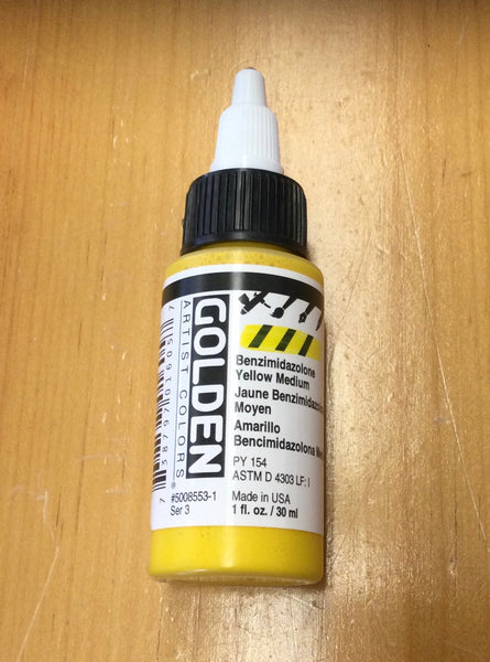 Golden High Flow Acrylics Singles 1fl oz to 4 fl oz
