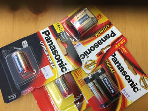 Panasonic lithium batteries