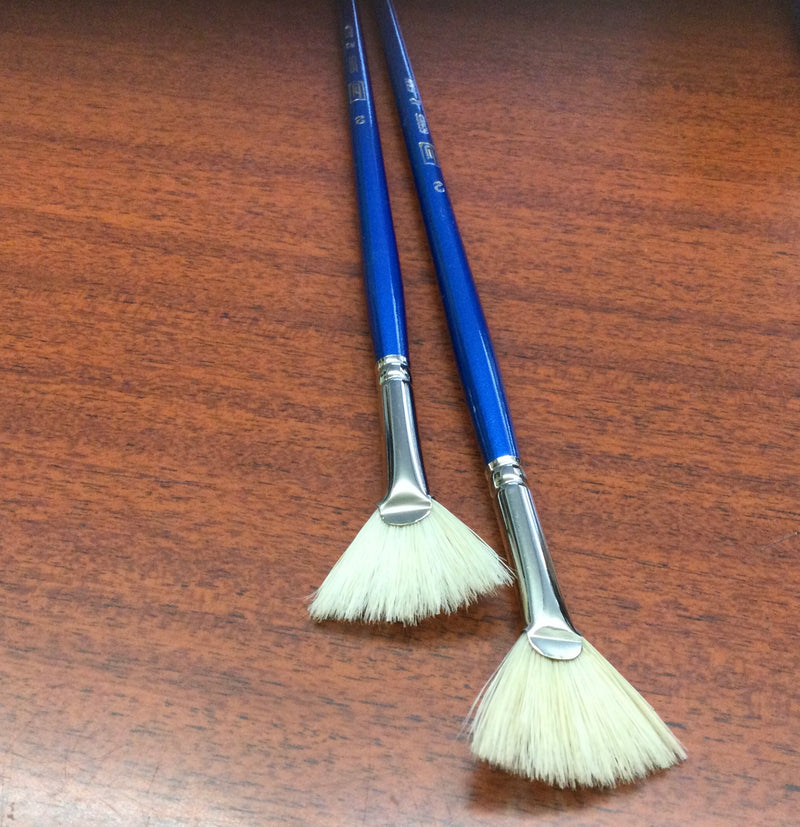 HJ ser. 12 Fan Hog Brush